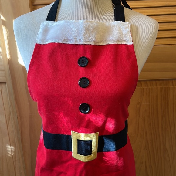 Unisex Adult Santa Holiday Christmas Apron 
by Ritz
Worn once - Picture 2 of 5